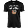 Check Out My Junk – Unisex T-Shirt