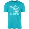 Circle Bowl – Long Beach, CA – Vintage Bowling Alley – Unisex T-Shirt