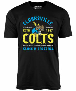 Clarksville Colts – Tennessee – Vintage Defunct Baseball Teams – Unisex T-Shirt Clarksville Colts – Tennessee – Vintage Defunct Baseball Teams – Unisex T-Shirt