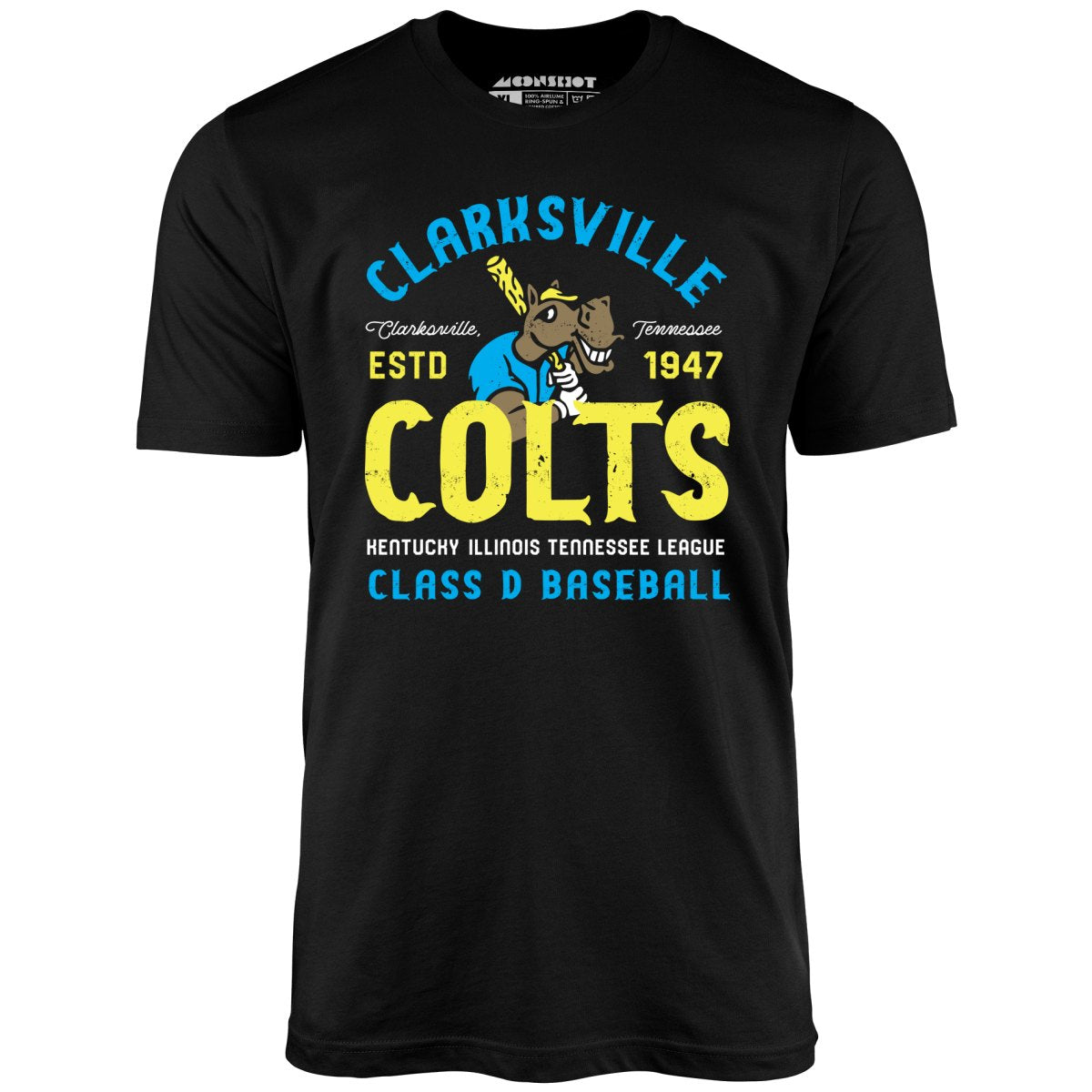 Clarksville Colts - Tennessee - Vintage Defunct Baseball Teams - Unisex T-Shirt Clarksville Colts - Tennessee - Vintage Defunct Baseball Teams - Unisex T-Shirt
