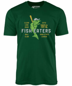 Clear Lake Fish Eaters – Iowa  – Vintage Defunct Baseball Teams – Unisex T-Shirt Clear Lake Fish Eaters – Iowa  – Vintage Defunct Baseball Teams – Unisex T-Shirt