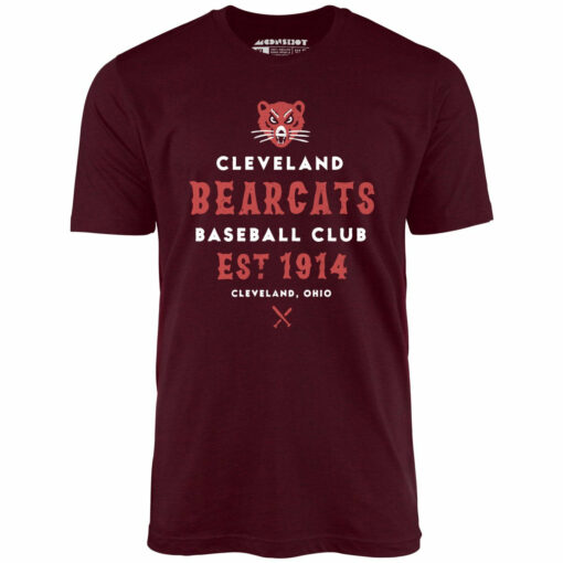 Cleveland Bearcats – Ohio – Vintage Defunct Baseball Teams – Unisex T-Shirt