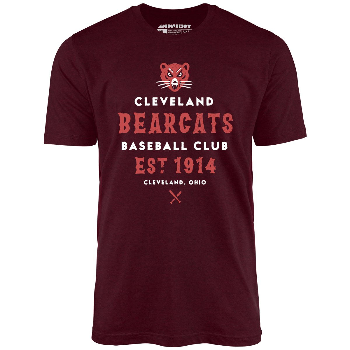 Cleveland Bearcats - Ohio - Vintage Defunct Baseball Teams - Unisex T-Shirt Cleveland Bearcats - Ohio - Vintage Defunct Baseball Teams - Unisex T-Shirt
