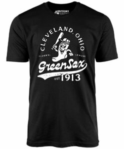 Cleveland Green Sox – Ohio – Vintage Defunct Baseball Teams – Unisex T-Shirt Cleveland Green Sox – Ohio – Vintage Defunct Baseball Teams – Unisex T-Shirt