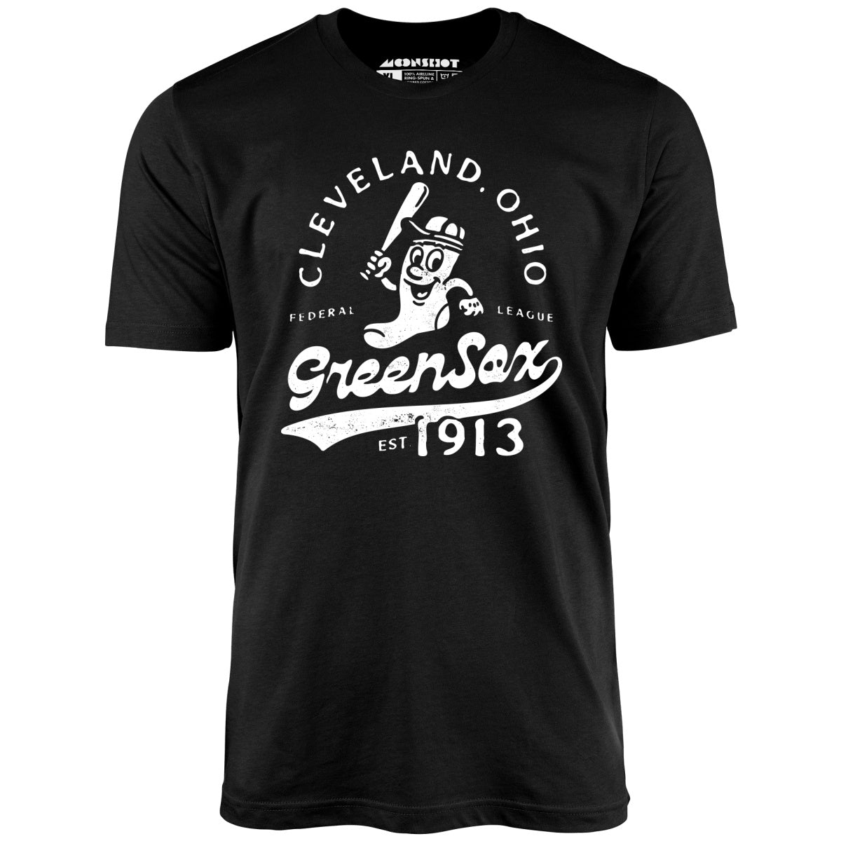 Cleveland Green Sox - Ohio - Vintage Defunct Baseball Teams - Unisex T-Shirt Cleveland Green Sox - Ohio - Vintage Defunct Baseball Teams - Unisex T-Shirt