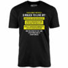 Coach Bobby Finstock’s 3 Rules to Live By – Unisex T-Shirt