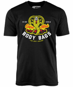 Cobra Kai Body Bags – Unisex T-Shirt Cobra Kai Body Bags – Unisex T-Shirt