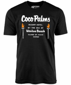 Coco Palms – Hawaii – Vintage Tiki Bar – Unisex T-Shirt Coco Palms – Hawaii – Vintage Tiki Bar – Unisex T-Shirt