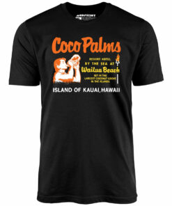 Coco Palms v2 – Hawaii – Vintage Tiki Bar – Unisex T-Shirt Coco Palms v2 – Hawaii – Vintage Tiki Bar – Unisex T-Shirt