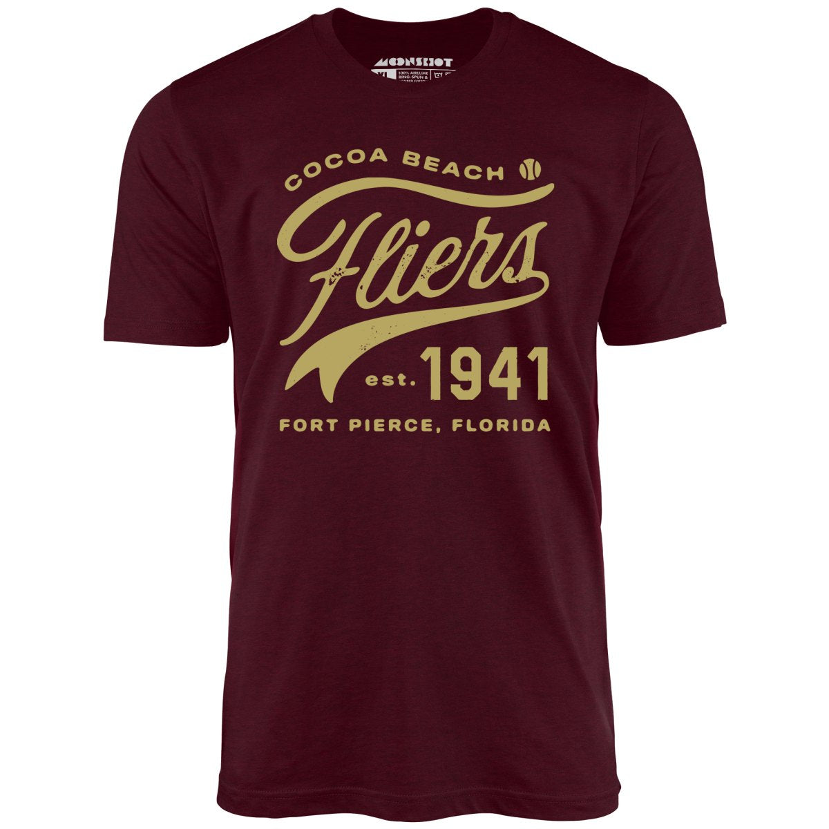 Cocoa Beach Fliers - Florida - Vintage Defunct Baseball Teams - Unisex T-Shirt Cocoa Beach Fliers - Florida - Vintage Defunct Baseball Teams - Unisex T-Shirt