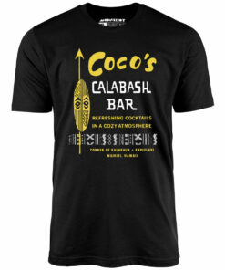Coco’s Calabash Bar – Waikiki, HI – Vintage Tiki Bar – Unisex T-Shirt Coco’s Calabash Bar – Waikiki, HI – Vintage Tiki Bar – Unisex T-Shirt