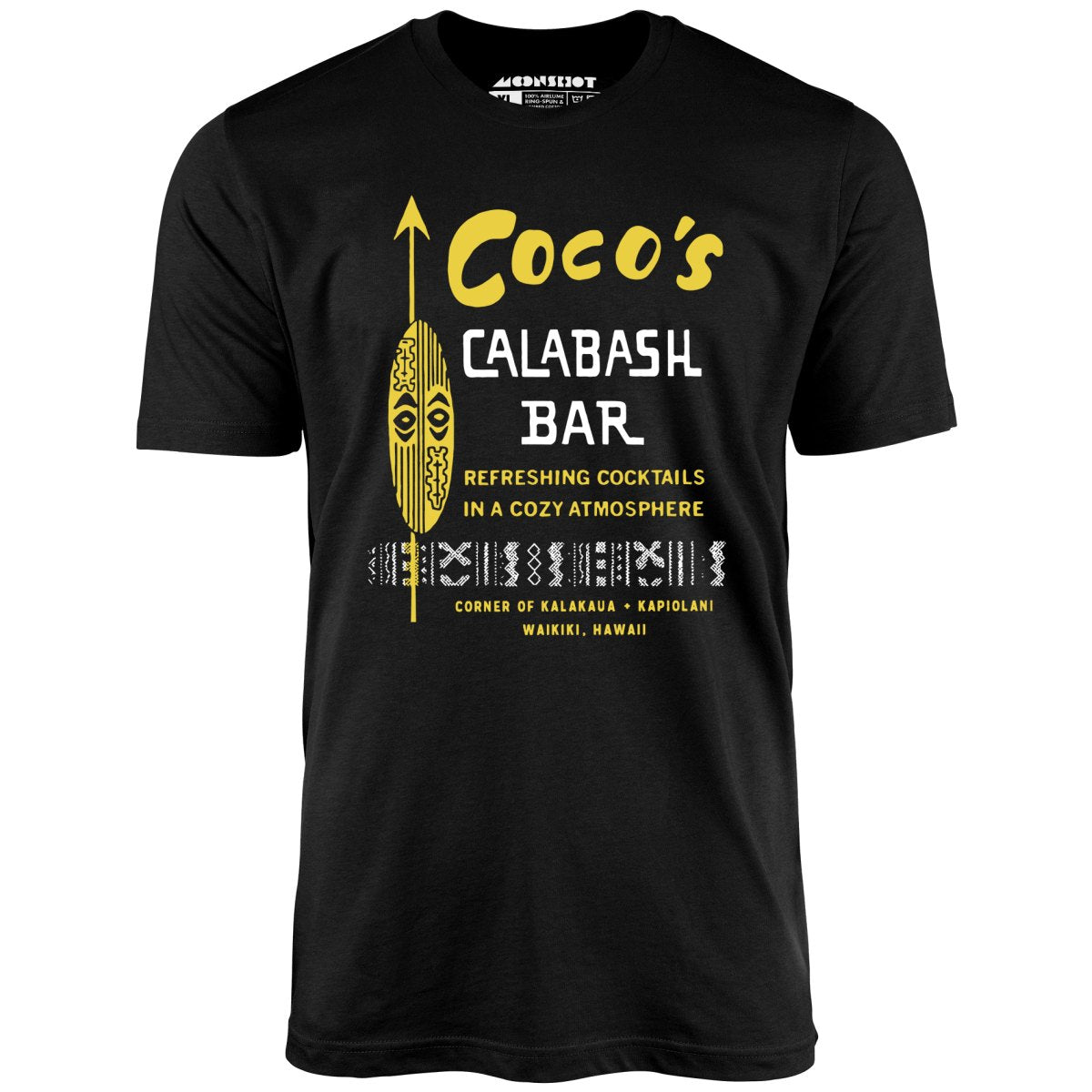 Coco's Calabash Bar - Waikiki, HI - Vintage Tiki Bar - Unisex T-Shirt Coco's Calabash Bar - Waikiki, HI - Vintage Tiki Bar - Unisex T-Shirt