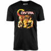 Contra Action Heroes Mashup Parody – Unisex T-Shirt