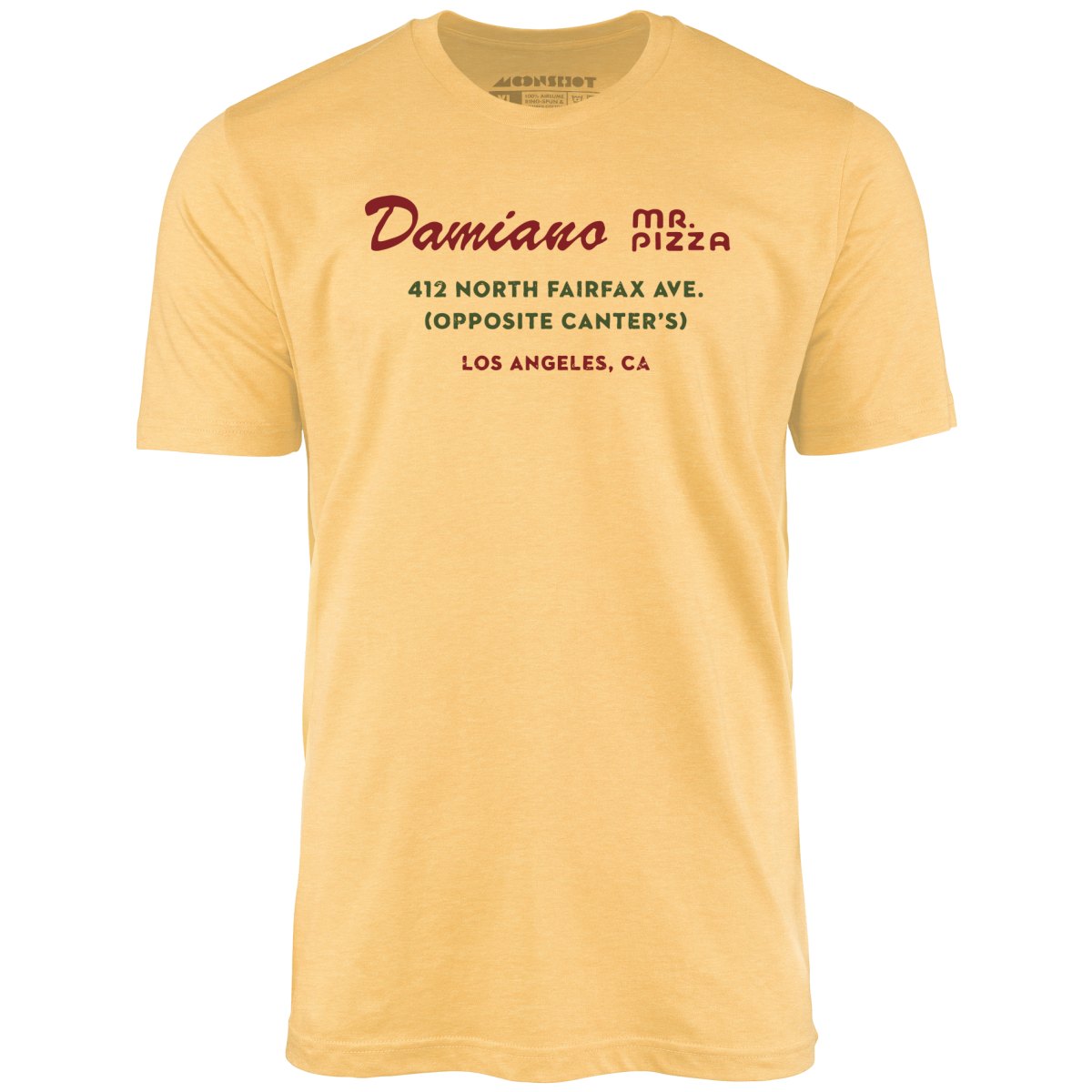 Damiano Mr. Pizza - Los Angeles, CA - Vintage Restaurant - Unisex T-Shirt Damiano Mr. Pizza - Los Angeles, CA - Vintage Restaurant - Unisex T-Shirt