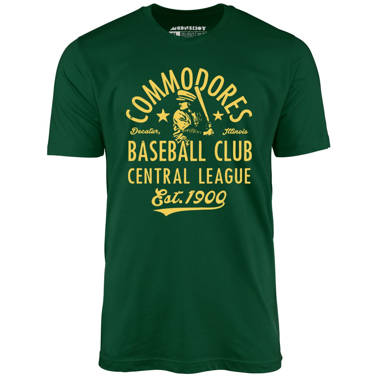 Decatur Commodores - Illinois - Vintage Defunct Baseball Teams - Unisex T-Shirt Decatur Commodores - Illinois - Vintage Defunct Baseball Teams - Unisex T-Shirt