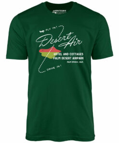 Desert Air Hotel & Cottages – Vintage Palm Springs, CA – Unisex T-Shirt