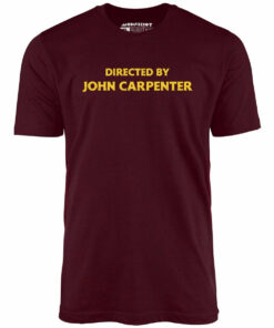Directed by John Carpenter – Unisex T-Shirt