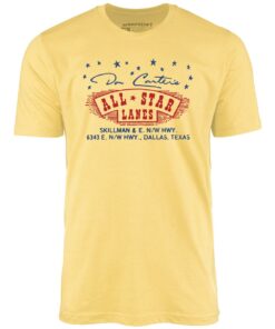 Don Carter’s All Star Lanes – Dallas, TX – Vintage Bowling Alley – Unisex T-Shirt