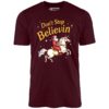 Don’t Stop Believin’ Santa Unicorn – Unisex T-Shirt