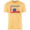Downtown Bowl – San Jose, CA – Vintage Bowling Alley – Unisex T-Shirt