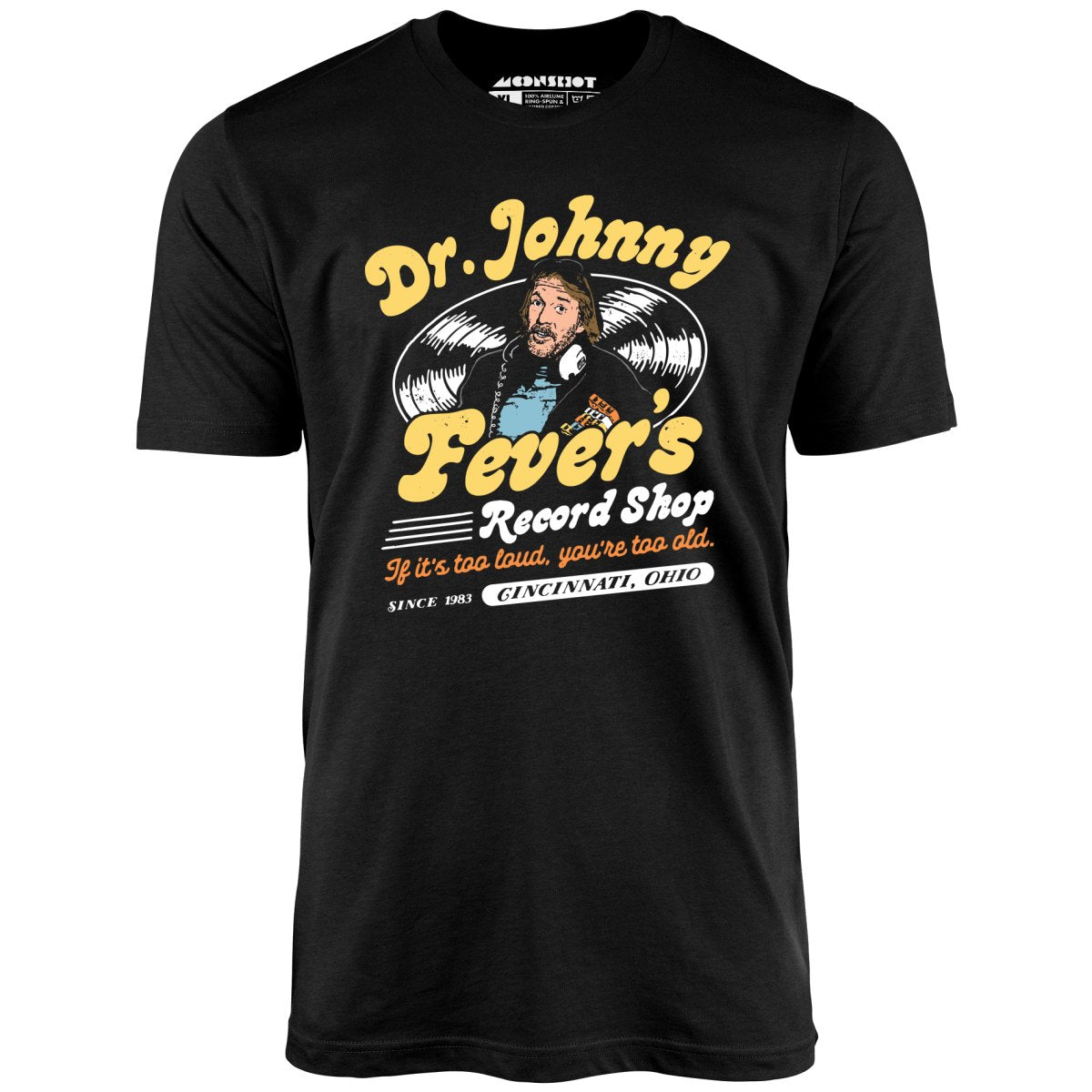 Dr. Johnny Fever's Record Shop - Unisex T-Shirt Dr. Johnny Fever's Record Shop - Unisex T-Shirt