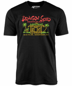 Dragon Seed Luau Hut – Jackson Heights, NY – Vintage Tiki Bar – Unisex T-Shirt