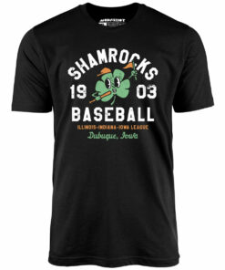 Dubuque Shamrocks – Iowa – Vintage Defunct Baseball Teams – Unisex T-Shirt