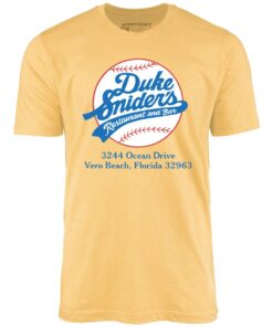 Duke Snider’s – Vero Beach, FL – Vintage Restaurant – Unisex T-Shirt