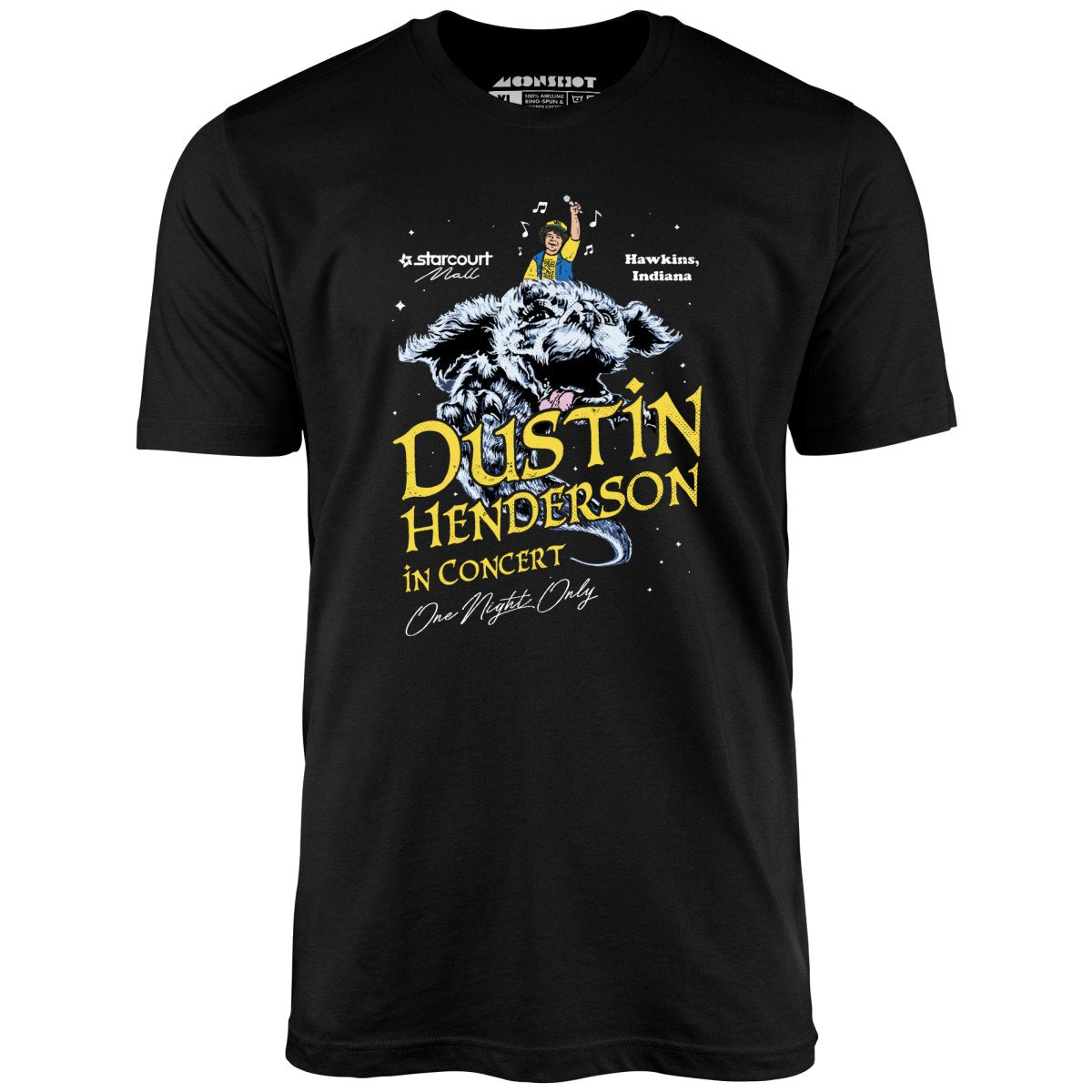 Dustin Henderson in Concert - Unisex T-Shirt Dustin Henderson in Concert - Unisex T-Shirt