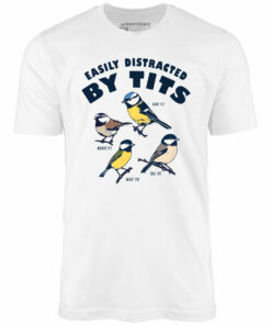 Easily Distracted Birds – Unisex T-Shirt