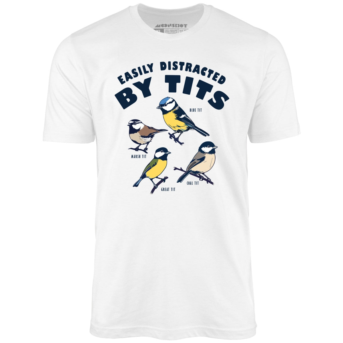 Easily Distracted Birds - Unisex T-Shirt Easily Distracted Birds - Unisex T-Shirt
