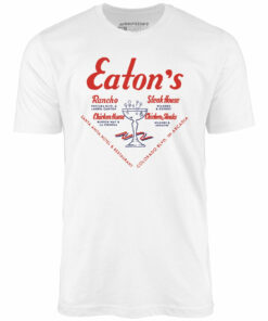 Eatons Restaurants – Los Angeles, CA – Vintage Restaurant – Unisex T-Shirt