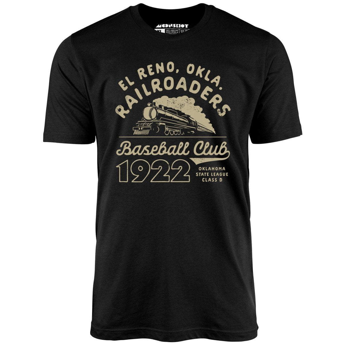 El Reno Railroaders - Oklahoma - Vintage Defunct Baseball Teams - Unisex T-Shirt El Reno Railroaders - Oklahoma - Vintage Defunct Baseball Teams - Unisex T-Shirt