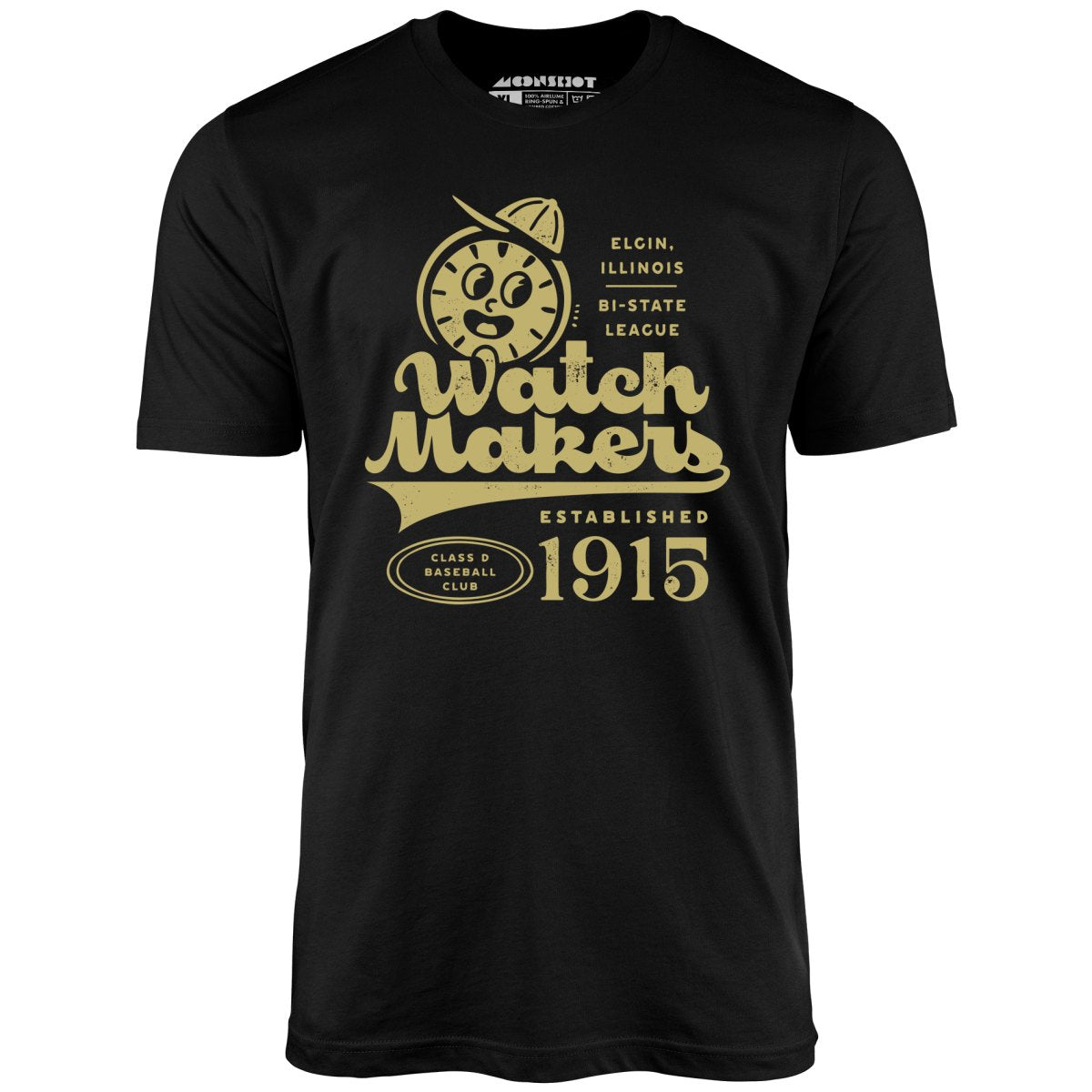 Elgin Watch Makers - Illinois - Vintage Defunct Baseball Teams - Unisex T-Shirt Elgin Watch Makers - Illinois - Vintage Defunct Baseball Teams - Unisex T-Shirt