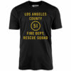 Emergency – Los Angeles County Fire Dept. Squad 51 – Unisex T-Shirt