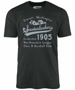Everett Smokestackers – Washington – Vintage Defunct Baseball Teams – Unisex T-Shirt