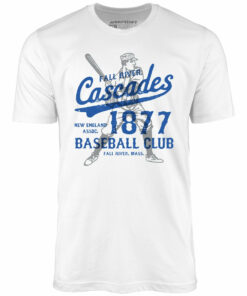 Fall River Cascades – Massachusetts – Vintage Defunct Baseball Teams – Unisex T-Shirt