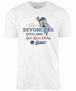Fargo Divorcees – North Dakota – Vintage Defunct Baseball Teams – Unisex T-Shirt