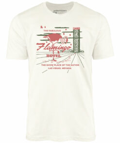 Flamingo Hotel v4 – Vintage Las Vegas – Unisex T-Shirt