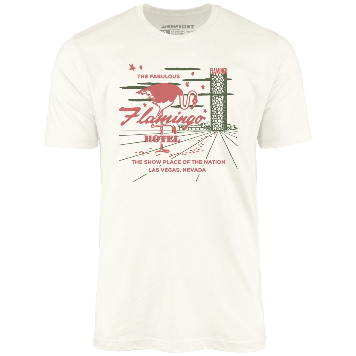 Flamingo Hotel v4 - Vintage Las Vegas - Unisex T-Shirt Flamingo Hotel v4 - Vintage Las Vegas - Unisex T-Shirt