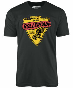 Flint Park Rollercade – Flint, MI – Vintage Roller Rink – Unisex T-Shirt