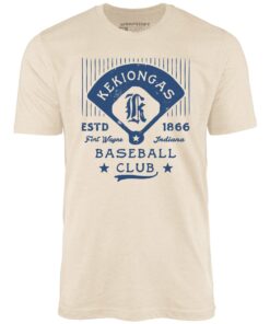 Fort Wayne Kekiongas – Indiana – Vintage Defunct Baseball Teams – Unisex T-Shirt