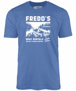 Fredo’s Boat Rentals – Unisex T-Shirt Fredo’s Boat Rentals – Unisex T-Shirt