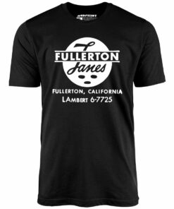 Fullerton Lanes – Fullerton, CA – Vintage Bowling Alley – Unisex T-Shirt Fullerton Lanes – Fullerton, CA – Vintage Bowling Alley – Unisex T-Shirt