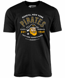 Geneva Pirates – New York – Vintage Defunct Baseball Teams – Unisex T-Shirt