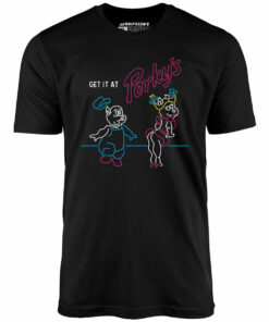 Get it At Porky’s – Unisex T-Shirt
