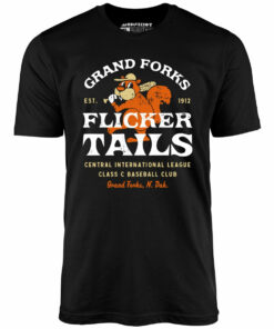 Grand Forks Flickertails – North Dakota – Vintage Defunct Baseball Teams – Unisex T-Shirt