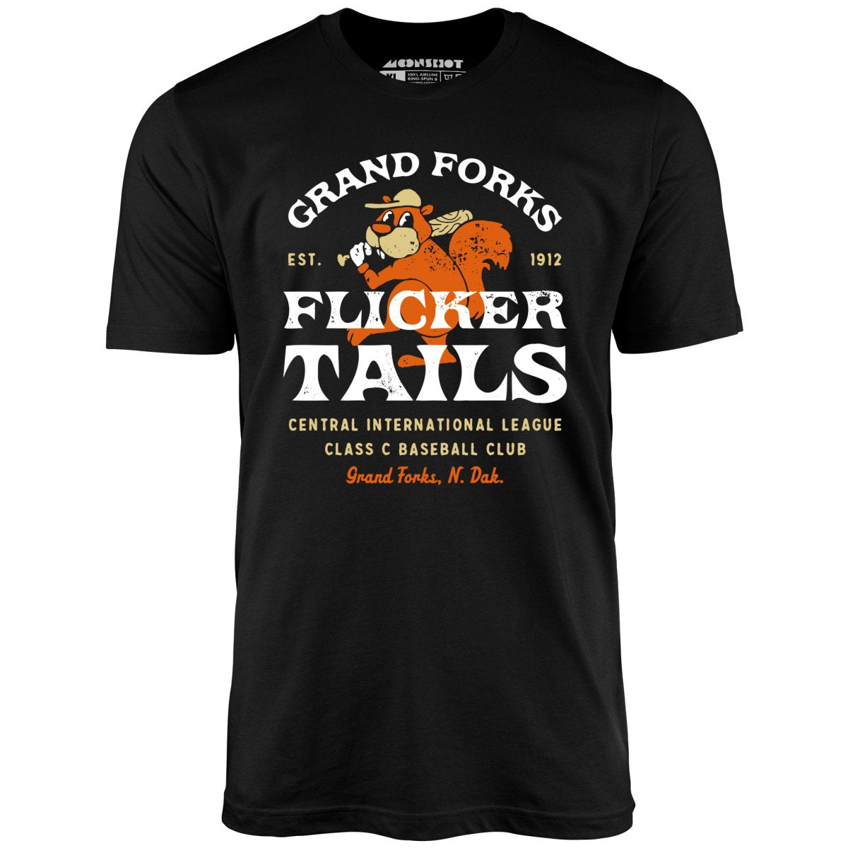 Grand Forks Flickertails - North Dakota - Vintage Defunct Baseball Teams - Unisex T-Shirt Grand Forks Flickertails - North Dakota - Vintage Defunct Baseball Teams - Unisex T-Shirt