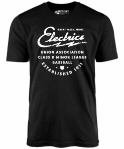 Great Falls Electrics – Montana – Vintage Defunct Baseball Teams – Unisex T-Shirt