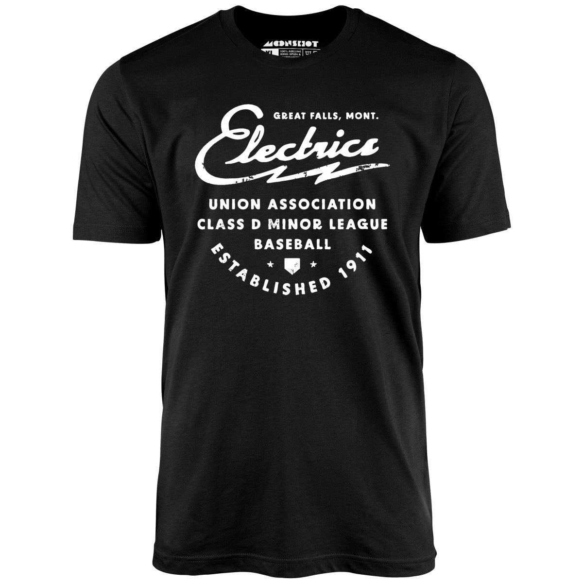 Great Falls Electrics - Montana - Vintage Defunct Baseball Teams - Unisex T-Shirt Great Falls Electrics - Montana - Vintage Defunct Baseball Teams - Unisex T-Shirt